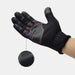 Зимни спортни ръкавици за телефон HQWear (размер XL) черни