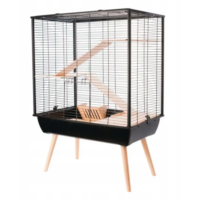 Zolux Cage Neo Cozy Large Rodents H80 черен цвят