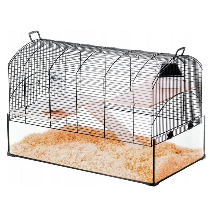 ZOLUX Cage NeoPanas XL със стъклена кювета черен