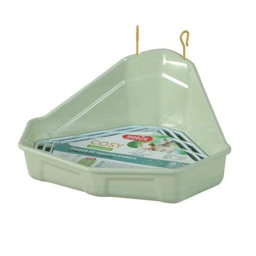 ZOLUX Cosy - ъглова тоалетна за зайци и морски свинчета