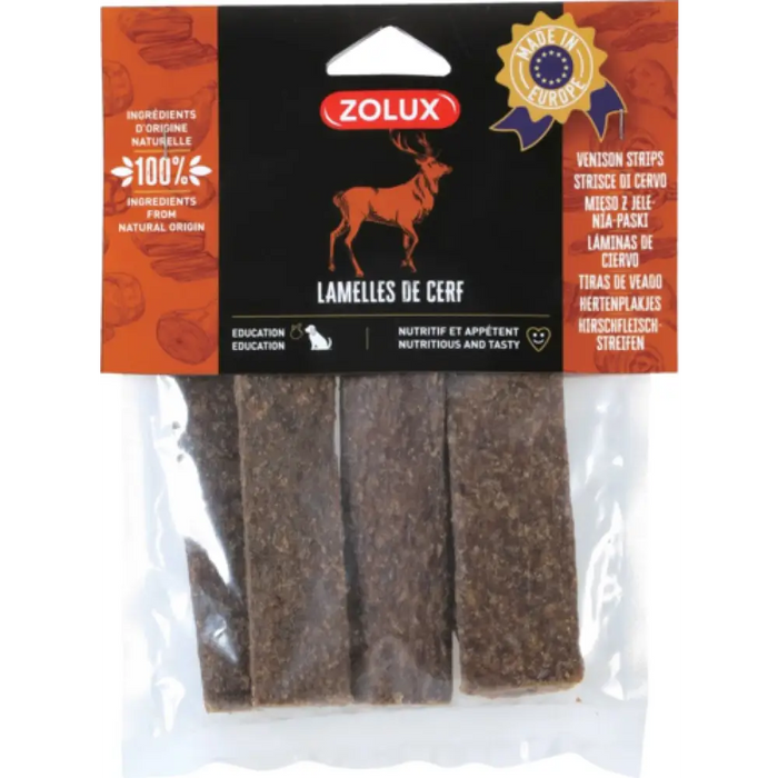 ZOLUX Deer strips - Лакомство за кучета - 100гр