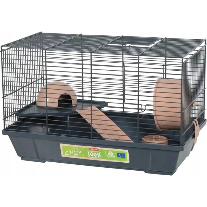 ZOLUX Клетка EHOP за хамстер 50см - розова