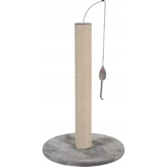 Zolux Котешка драскалка с играчка 63 см - сива