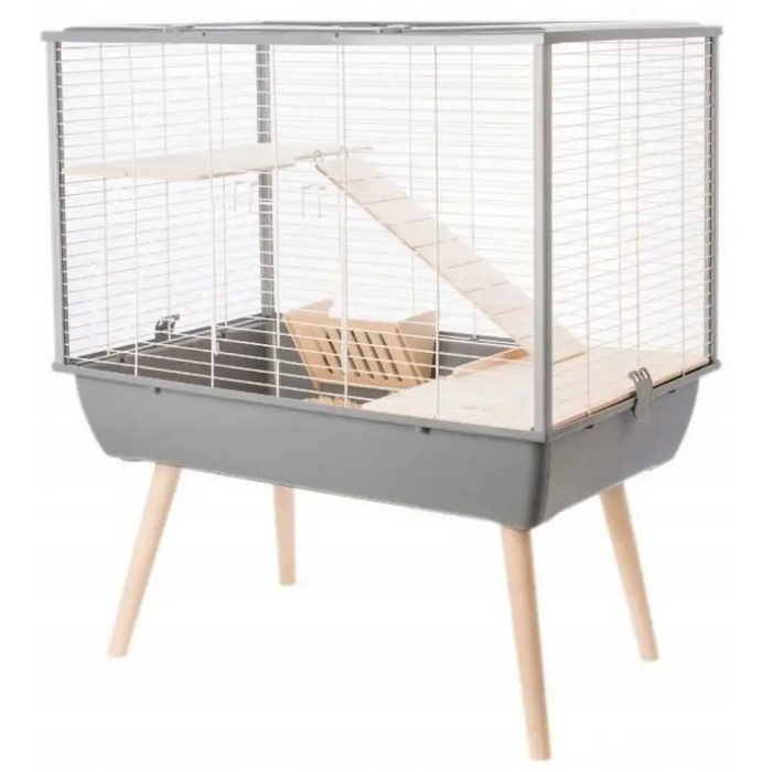 ZOLUX Neo Muki H58 сива - клетка за гризачи