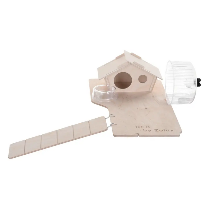 ZOLUX Neo Nigha small H36 black клетка за гризачи 1 бр