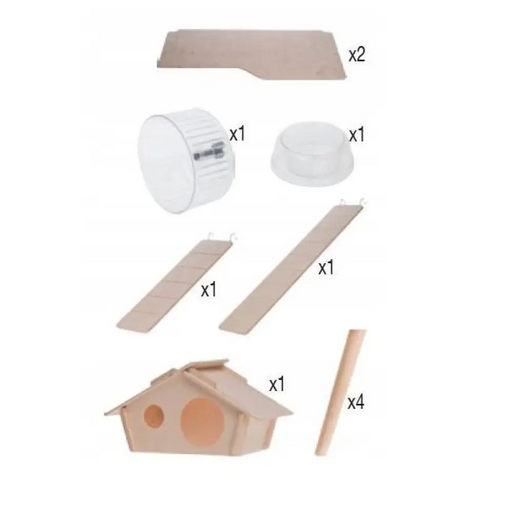 ZOLUX Neo Silta H58 - клетка за гризачи