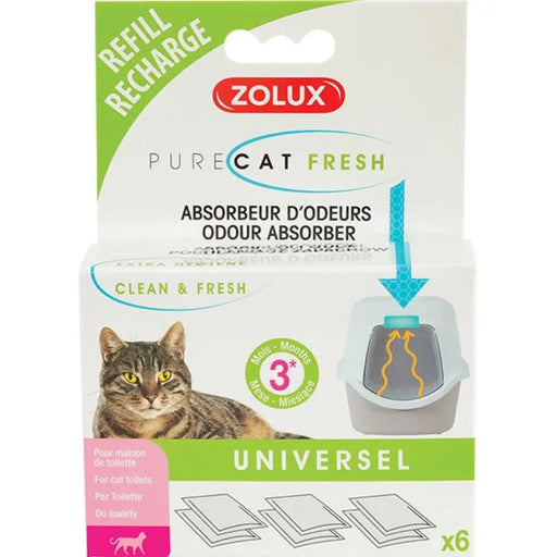 ZOLUX Purecat Fresh Odor абсорбиращи патрони
