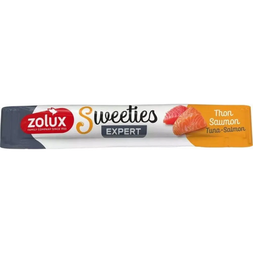 ZOLUX Sweeties риба тон и сьомга – лакомство за котки – 14гр