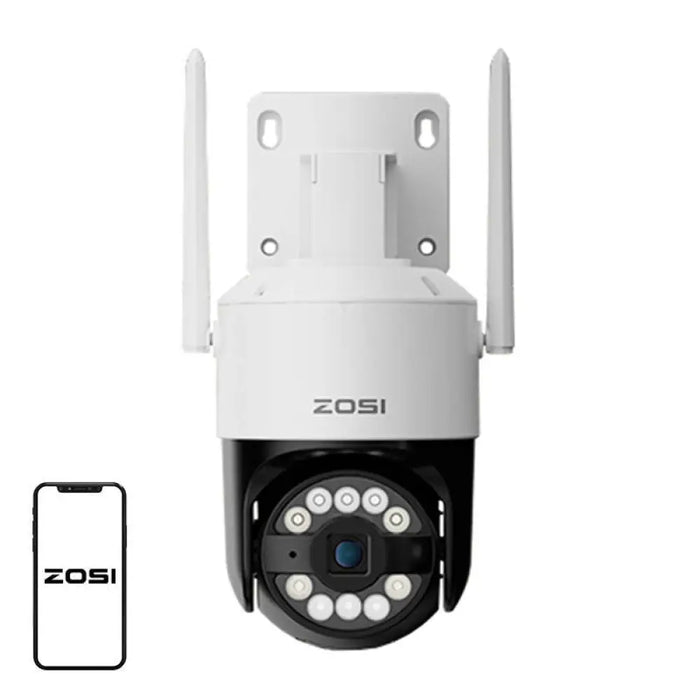 ZOSI C296 WiFi 8MP Dual Pan Tilt IP66 външна камера + 32GB
