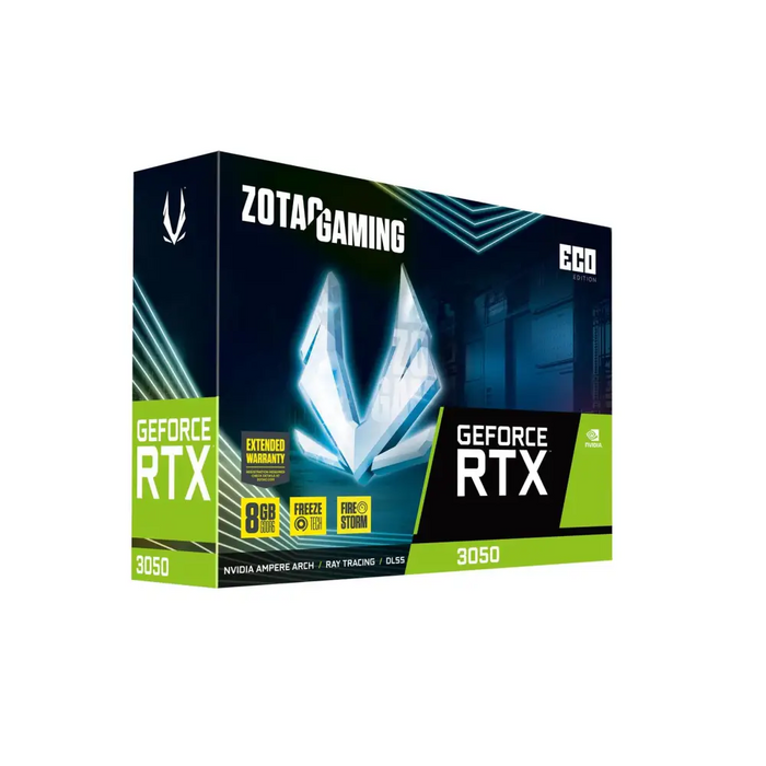 Zotac GAMING GeForce RTX 3050 Eco NVIDIA 8 GB GDDR6