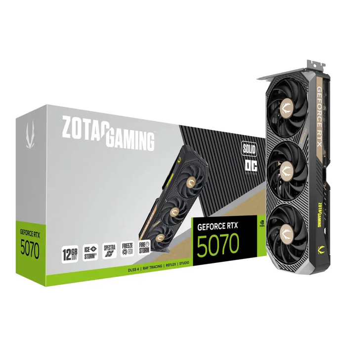 Zotac GAMING GeForce RTX 5070 SOLID OC NVIDIA 12 GB GDDR7