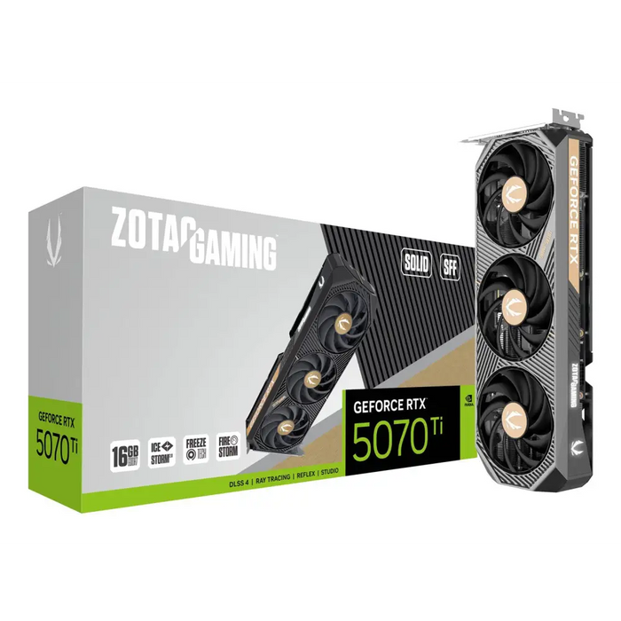 Zotac GAMING GeForce RTX 5070 Ti SOLID SFF NVIDIA 16 GB
