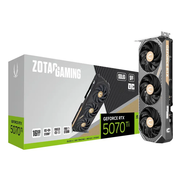 Zotac GAMING GeForce RTX 5070 Ti SOLID SFF OC NVIDIA 16 GB