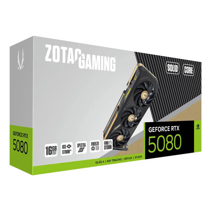 ZOTAC GAMING GeForce RTX 5080 SOLID CORE 16GB