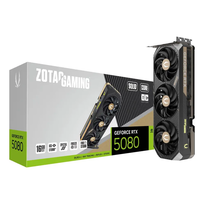 Zotac GAMING GeForce RTX 5080 SOLID CORE OC NVIDIA 16 GB