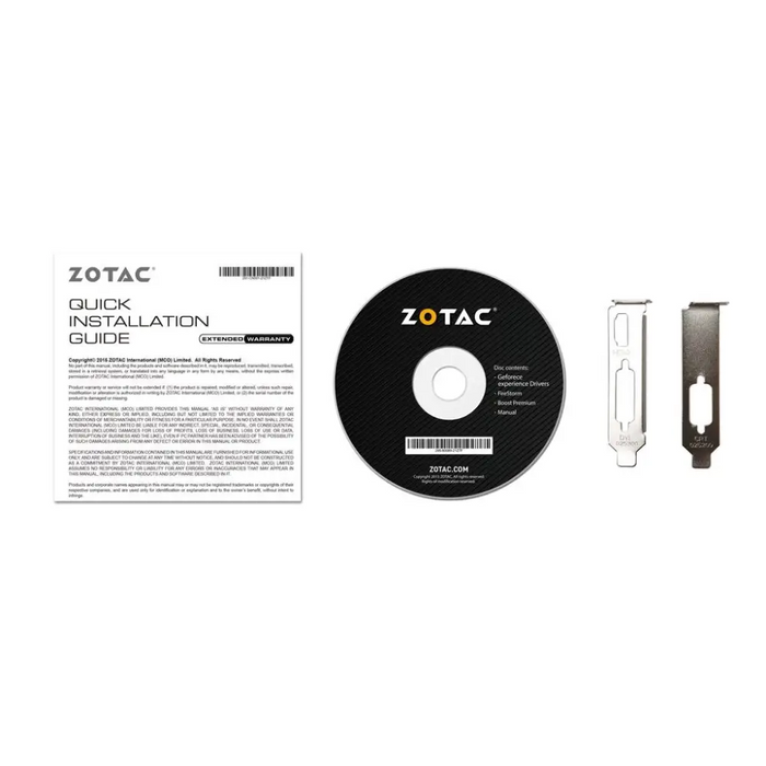 Zotac GeForce GT 710 NVIDIA 2 GB GDDR3
