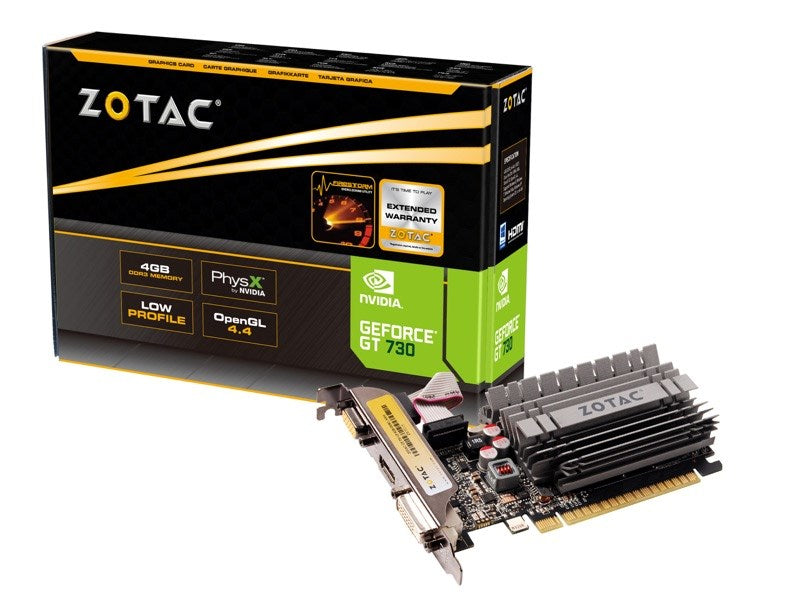 Графична карта Zotac ZT-71115-20L NVIDIA GeForce GT 730 4 GB GDDR3