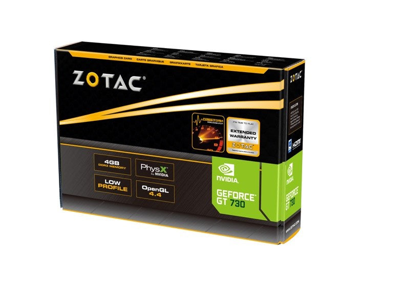 Графична карта Zotac ZT-71115-20L NVIDIA GeForce GT 730 4 GB GDDR3