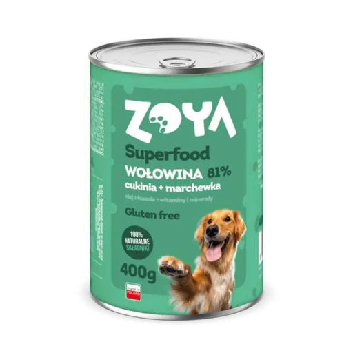 ZOYA Superfood Beef - мокра храна за кучета - 400гр