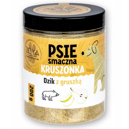 ZOYA Wild Boar and Pear Crumble - лакомство за кучета