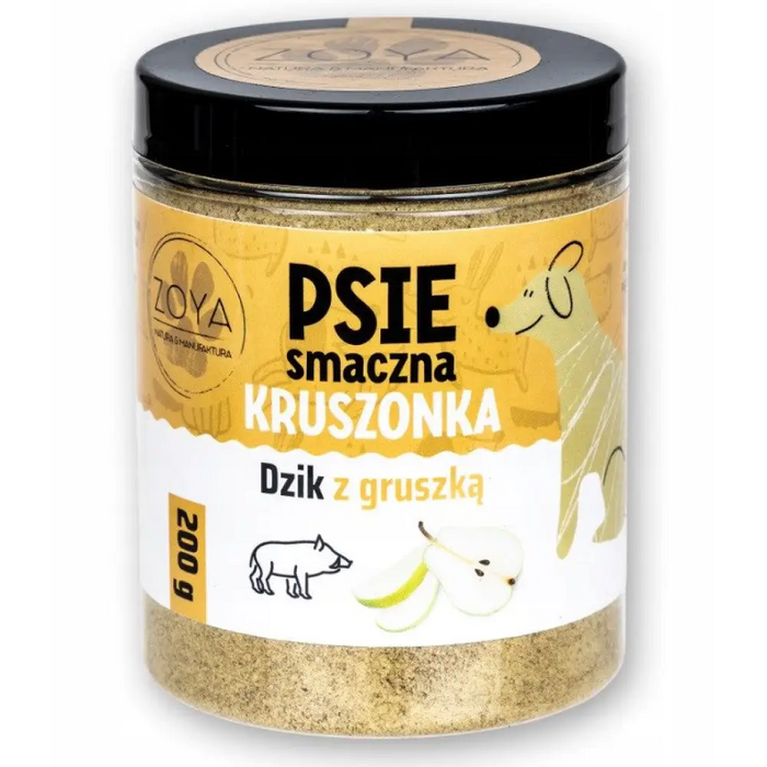 ZOYA Wild Boar and Pear Crumble - лакомство за кучета