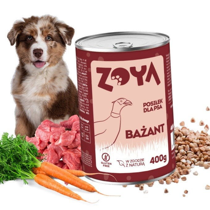 ZOYA Фазан - мокра храна за кучета - 400 г