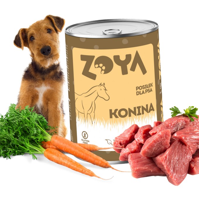 ZOYA Horse - мокра храна за кучета - 400 г