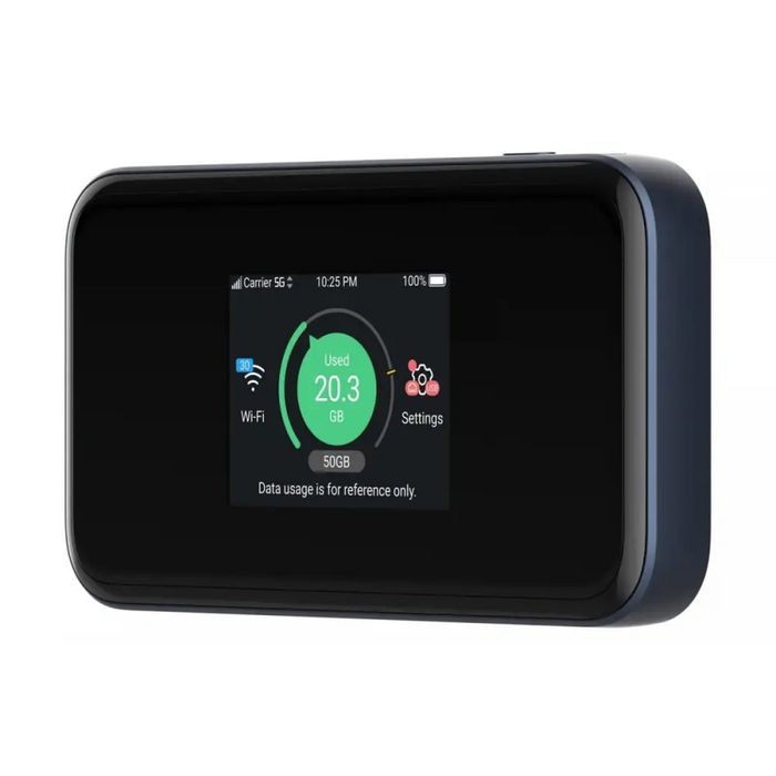 ZTE MU5001 Router Hotspot WiFi6 3800 Mbps 5G LTE черен