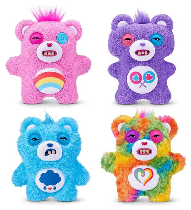 Плюшена играчка Zuru Fuggler - Зъбато чудовище Care Bears, 22 cm, асортимент
