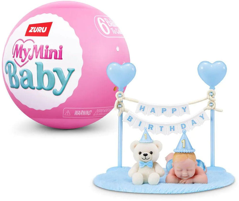 Игрален комплект Zuru My Mini Baby - Birthday S1, капсула с фигурки изненада, асортимент