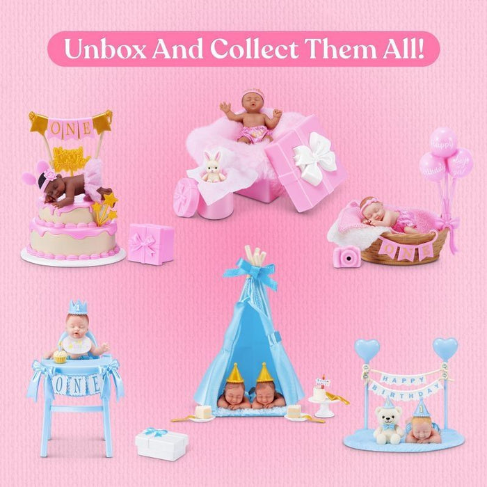 Игрален комплект Zuru My Mini Baby - Birthday S1, капсула с фигурки изненада, асортимент
