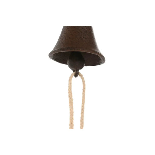 Звънец Home ESPRIT Кафяв Черен Въже Желязо 14,5 x 7,5 x