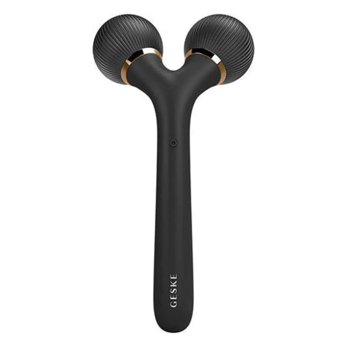 Звуков ролер за лице и тяло Geske 4 в 1 с приложение (сив)