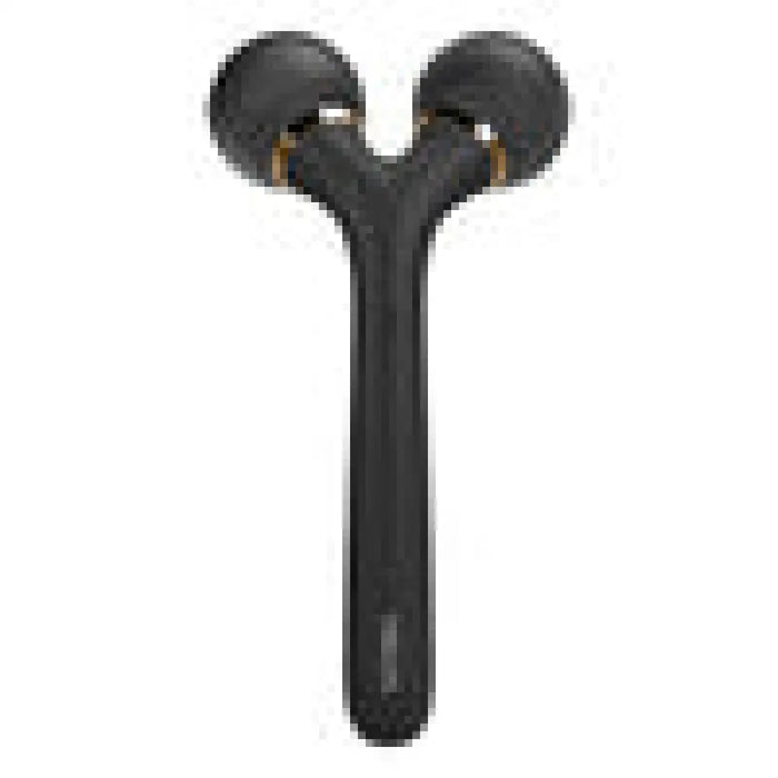 Звуков ролер за лице и тяло Geske 4 в 1 с приложение (сив)