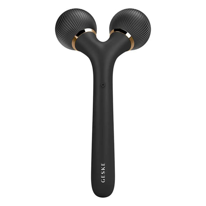 Звуков ролер за лице и тяло Geske 4 в 1 с приложение (сив)