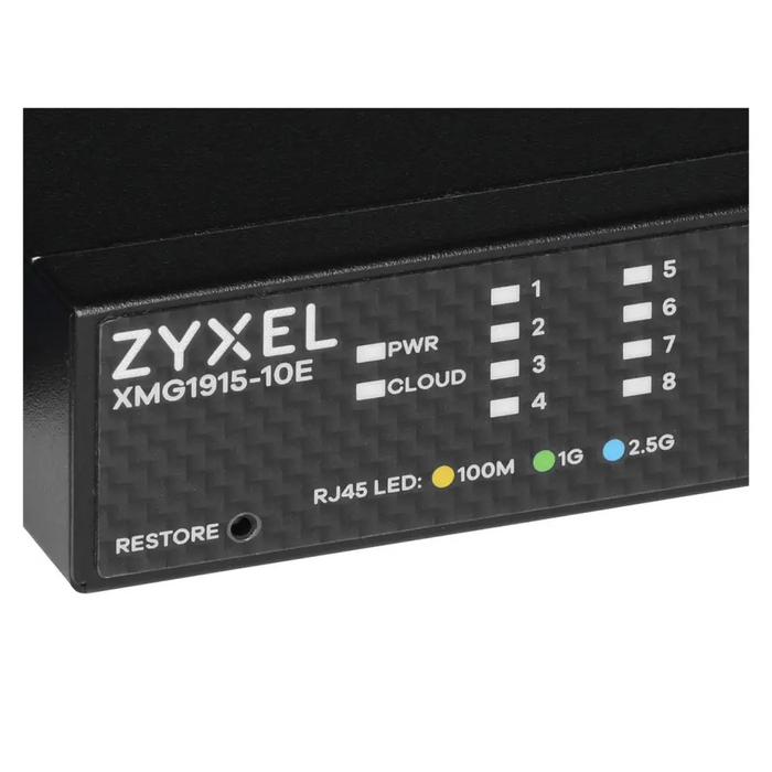 Zyxel XMG1915-10E управляван L2 2.5G Ethernet
