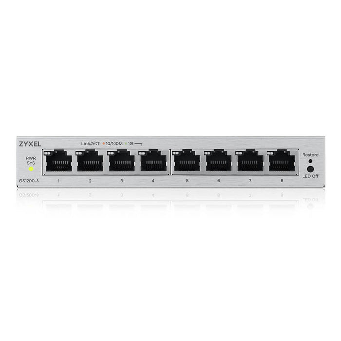 Суич ZyXEL GS1200-8V3-EU0101F
