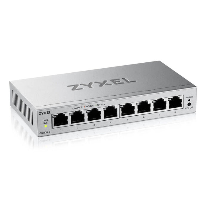 Суич ZyXEL GS1200-8V3-EU0101F
