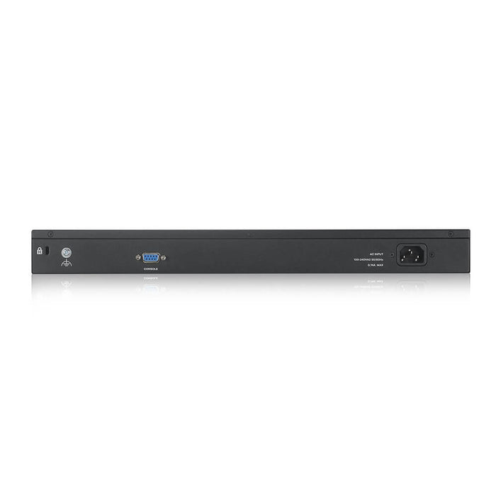 Мрежов комутатор Zyxel GS2220-50-EU0101F, управляем L2 гигабитов Ethernet (10/100/1000), черен