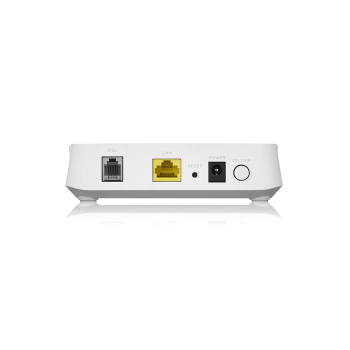 ZyXEL VDSL2 профили: 8a/b/c/d, 12a/b, 17a bonding и 35b през POTS Gateway, 1GbE LAN, EU+UK STD версия