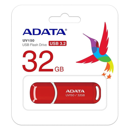 Памет Adata 32GB UV150 USB 3.2 Gen1 - Flash Drive Red