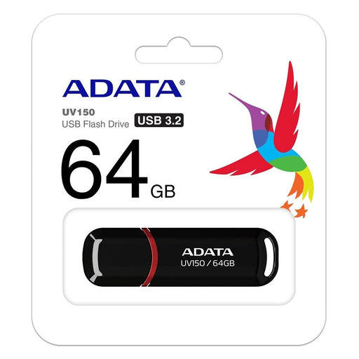 Памет Adata 64GB UV150 USB 3.2 Gen1 - Flash Drive Black