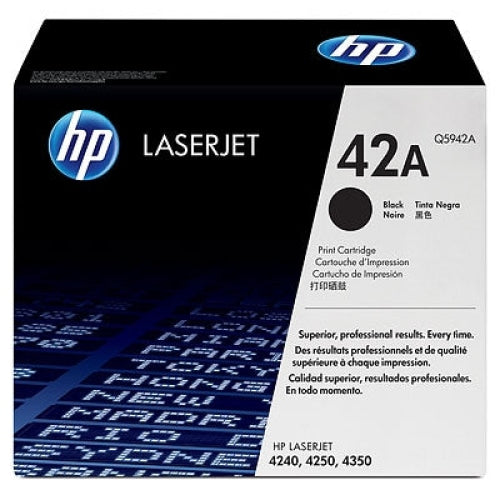 Консуматив HP 42A Black LaserJet Toner Cartridge