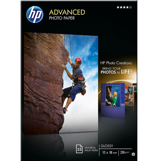 Хартия HP Advanced Glossy Photo Paper - 25 sht/13 x