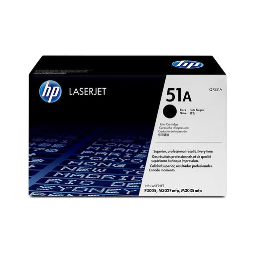 Консуматив HP 51A Black LaserJet Toner Cartridge