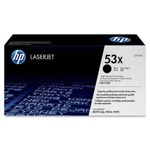 Консуматив HP 53X Black LaserJet Toner Cartridge