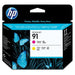 Консуматив HP 91 Magenta and Yellow Printhead