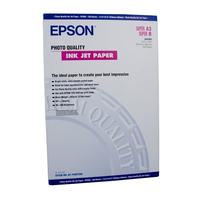 Хартия Epson Photo Quality Ink Jet Paper DIN A3