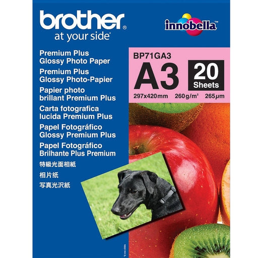 Хартия Brother BP - 71GA3 Innobella Premium Glossy