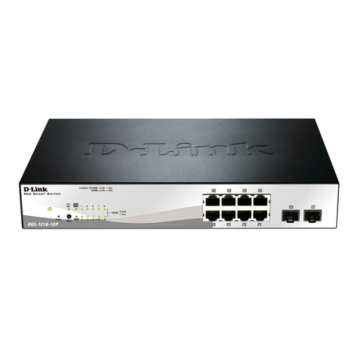 Комутатор D - Link 10 - port 10/100/1000 Gigabit